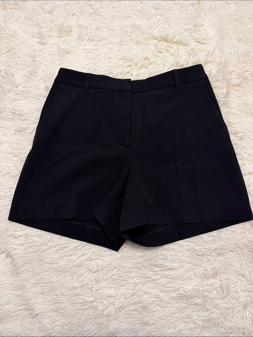 Express Editor High Waisted Tailored Shorts Black Size 8